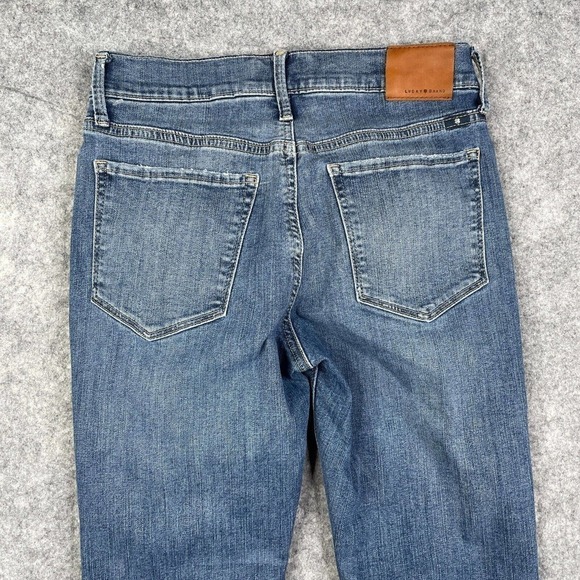 Lucky Brand Brooke Legging Jean Women's Size 2/26 Medium Wash Blue Stretch Denim - Picture 11 of 11